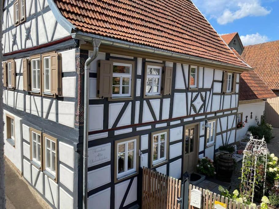 Altes Grabenhoefchen - 5 Sterne Ferienhaus Sondheim Kültér fotó