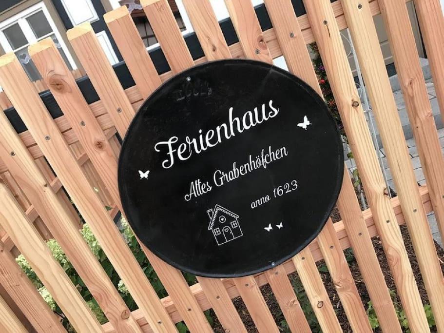 Altes Grabenhoefchen - 5 Sterne Ferienhaus Sondheim Kültér fotó